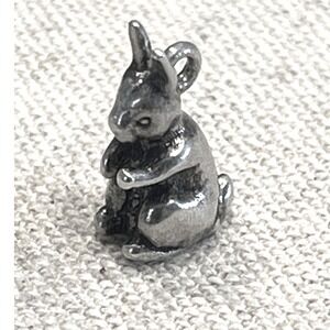 Retired James Avery Sterling Silver Cotton Tail Bunny Rabbit Charm